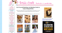 Desktop Screenshot of bridecraft.com